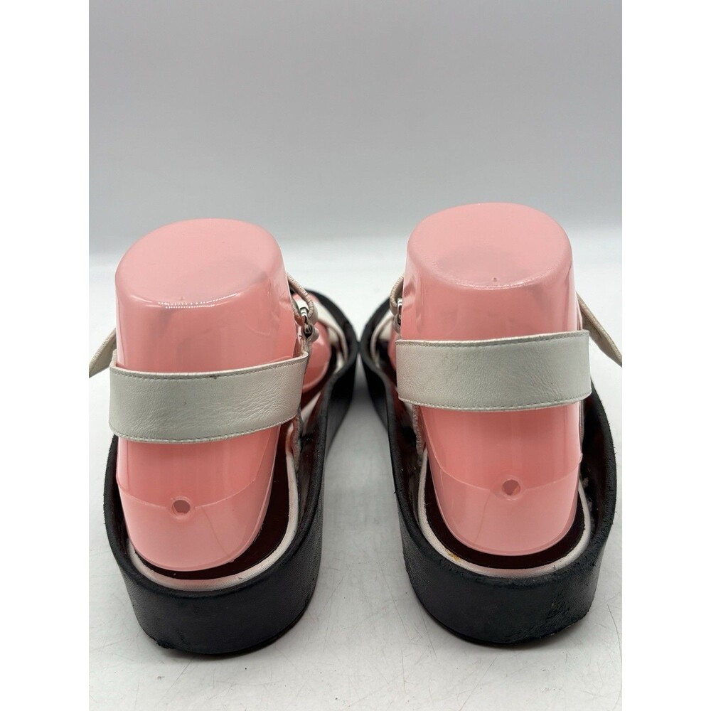 Balenciaga Sandals Strappy Flat Women’s Size EU 37 US 6.5-7 White SEE PHOTOS - Picture 5 of 12